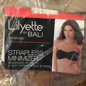Lillyette Strapless Minimizing Bra